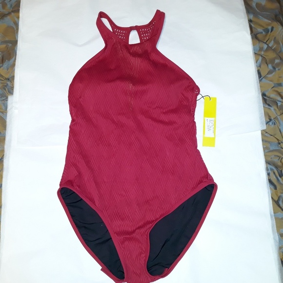 botique Other - *NWT* Red one pc bathing suit sz 8